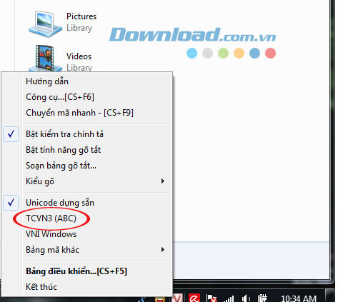 Screenshot 2 của Bộ Font TCVN3 đầy đủFont hỗ trợ Tiếng Việt .Vn
