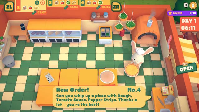 Screenshot 4 của Cat&Rabbit Pizza Farming