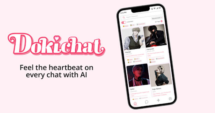 Screenshot 1 của Dokichat web