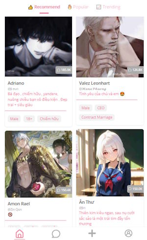 Screenshot 2 của Dokichat web