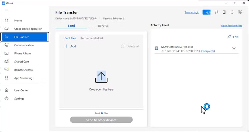 Screenshot 4 của GlideX