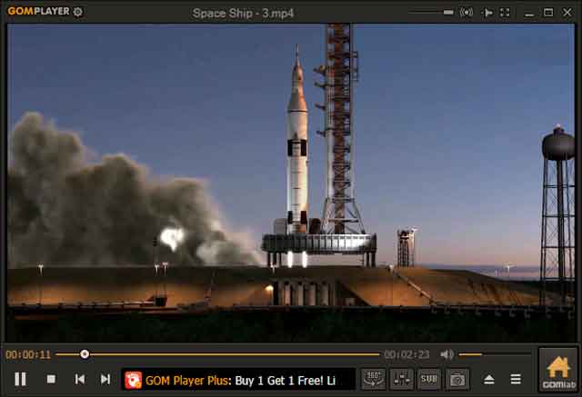 Screenshot 1 của GOM Player