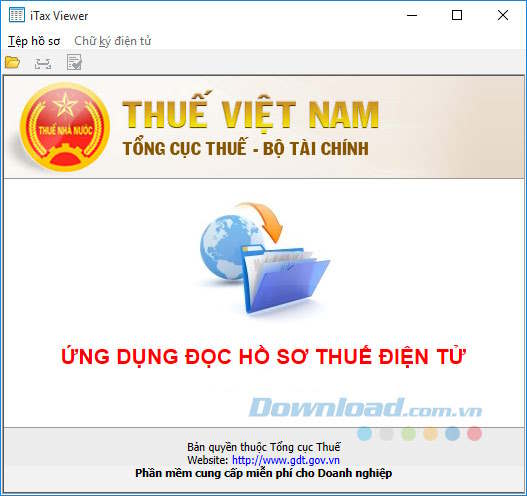 Screenshot 1 của iTaxViewer