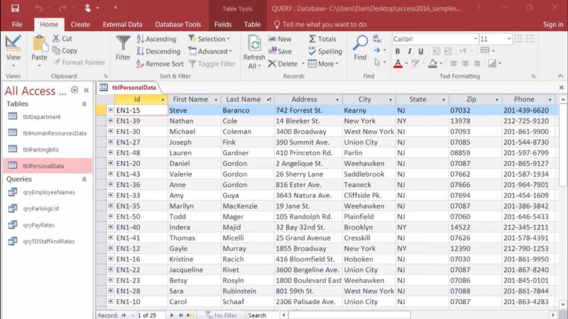 Screenshot 1 của Microsoft Access