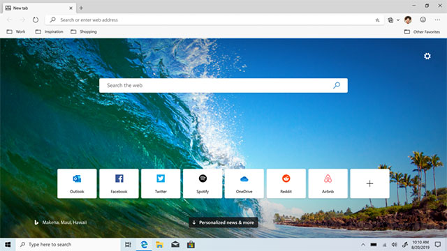 Screenshot 1 của Microsoft Edge