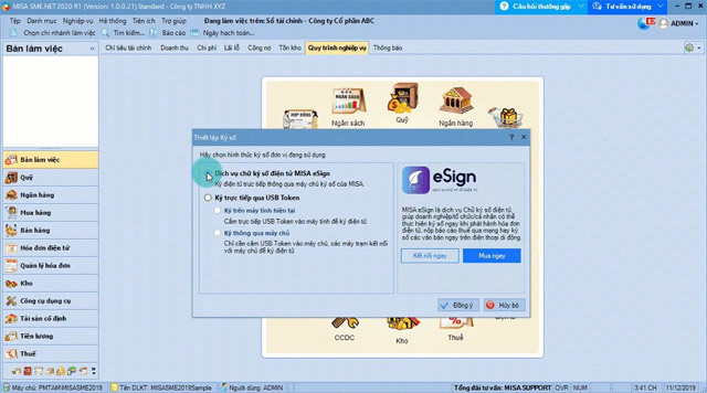 Screenshot 1 của MISA SME.NET 2026R