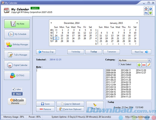 Screenshot 1 của My Calendar