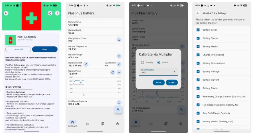 Screenshot 1 của Plus Plus Battery