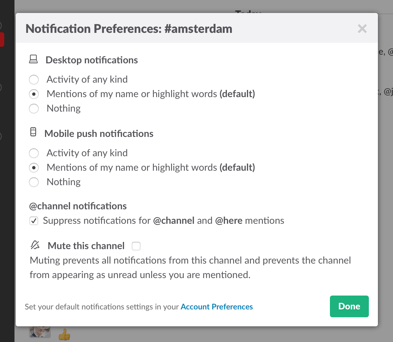 chức năng notification