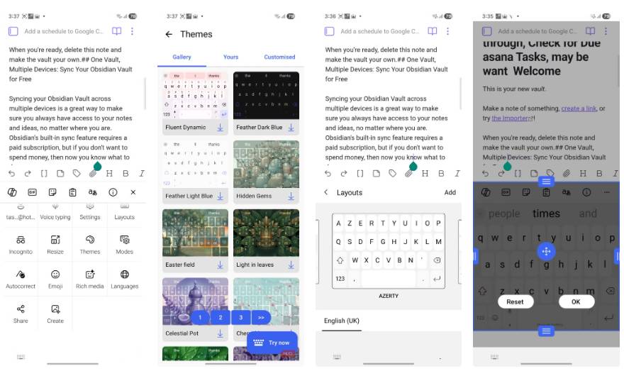 Screenshot 1 của SwiftKey