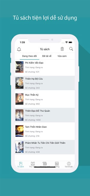Screenshot 3 của Tàng Thư Viện