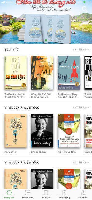 Screenshot 2 của Vinabook Reader