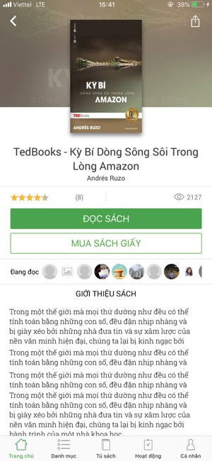 Screenshot 3 của Vinabook Reader