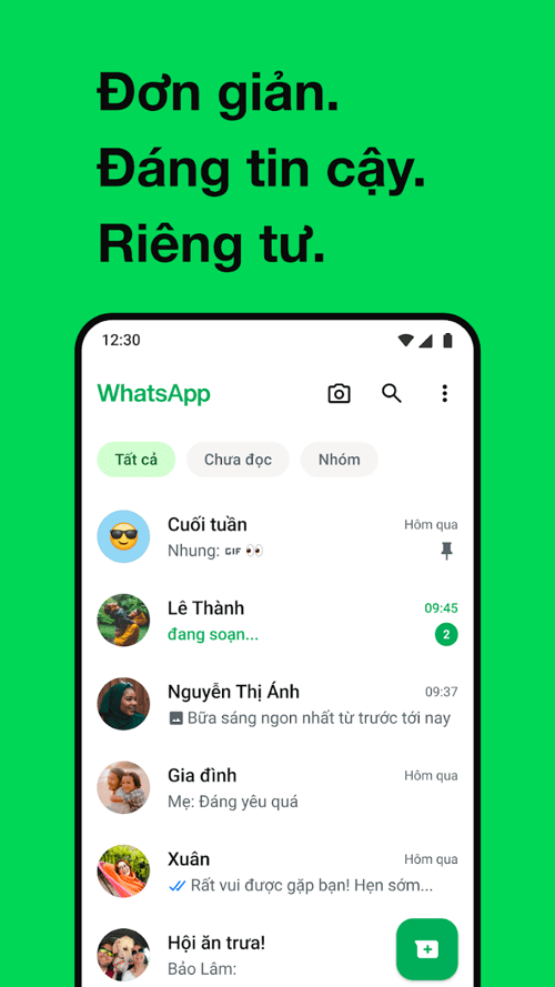 Screenshot 1 của WhatsApp